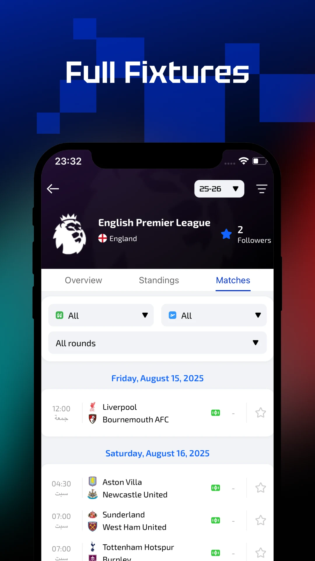 AiScore - Live Sports Scores screenshot