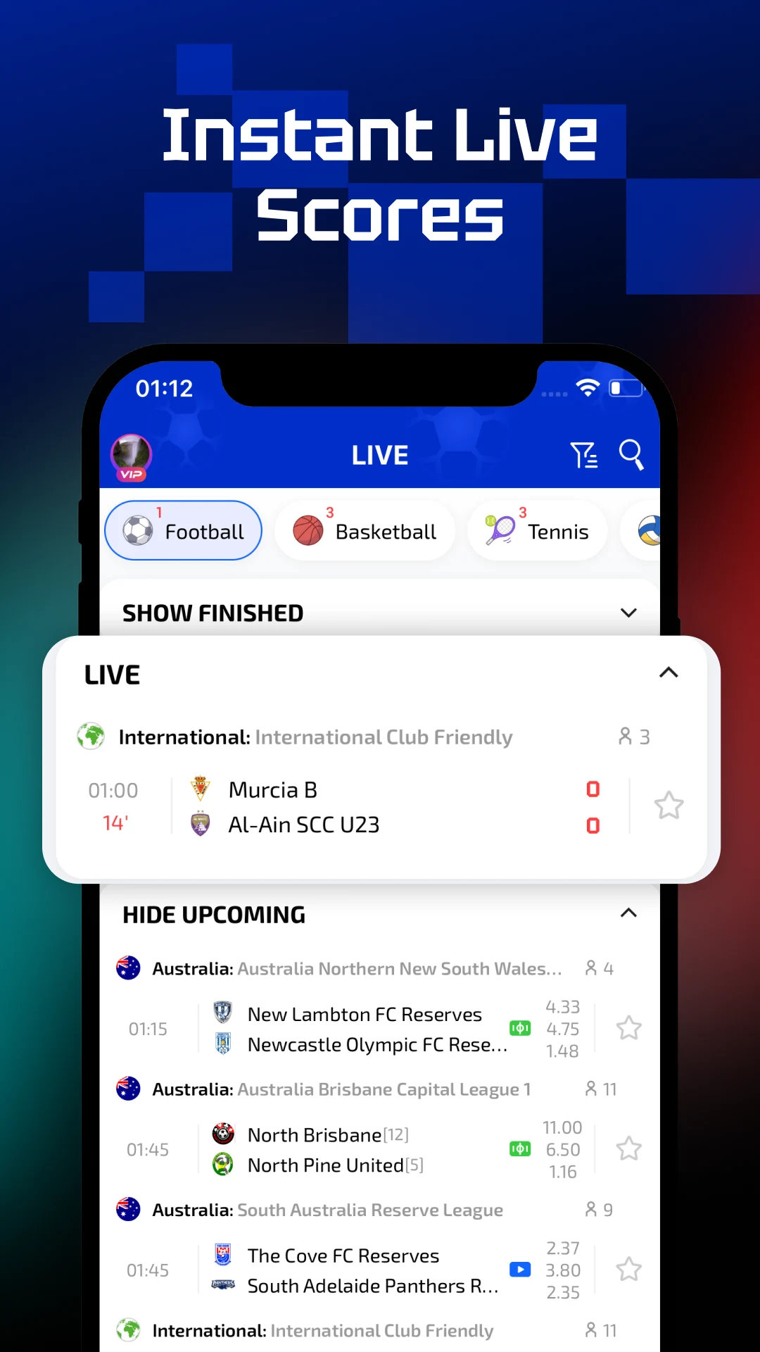 AiScore - Live Sports Scores screenshot